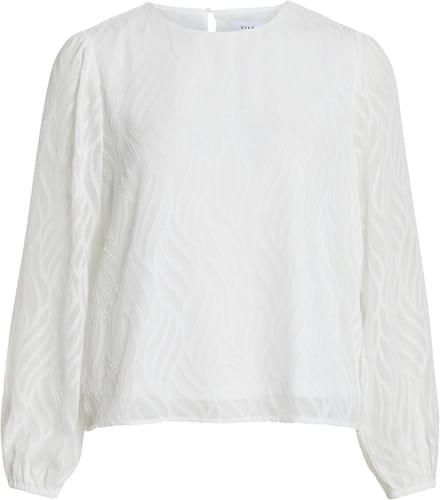 VIMIKA O-NECK L/S TOP - NOOS