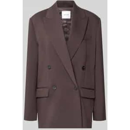 oversized blazer met viscose