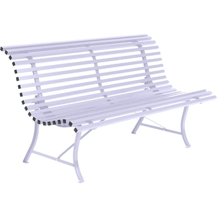 Fermob LOUISIANE bank - 150 x 80 x 72 cm - D1 Marshmallow