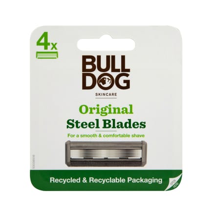 Bulldog Original Steel Blades 4PCE 4 st