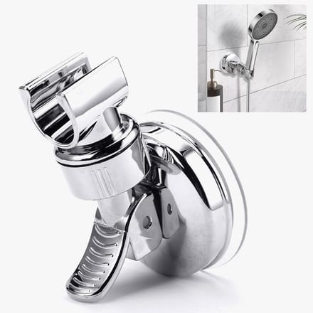 Douchehouder - Douchekop houder - Douchen naar wens - 360 graden verstelbaar - 10.5 cm - Zilver