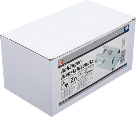 Aanhanger caravan disselslot kokermodel