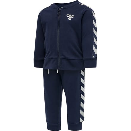 Hummel kindertrainingspak Bille Tracksuit Black Iris