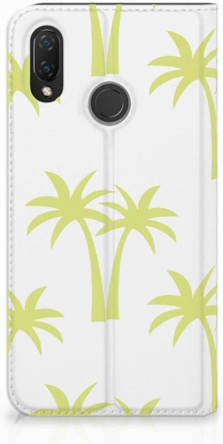 Book Case voor Huawei P Smart Plus Smart Cover Palmtrees
