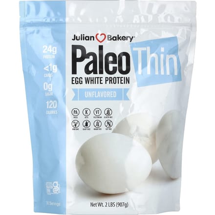 Julian Bakery, Protéine Paléo, Protéine de Blanc d'œuf, Non aromatisée, 2 lbs (907 g)