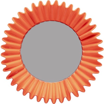 Spiegel Hermosa Ø32cm oranje Kare Design