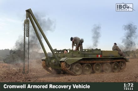 IBG Models Modelbouwpakket Militaire voertuigen - 72111 Cromwell Armored Recovery Vehicle Plastic - 1:72 - Modelbouw