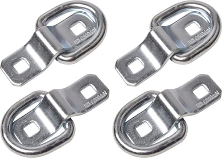 Vloerring / sjoroog Duits - 2-delig - 91x31 mm - set van 4 stuks