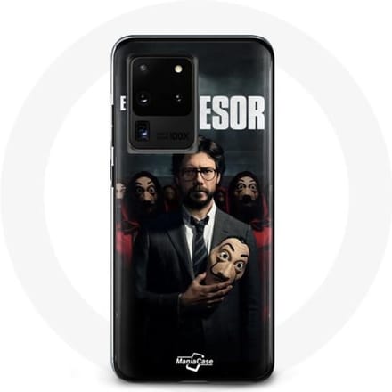 Coque - La Casa De Papel - Samsung Galaxy S20 Ultra - Souple - Noir - Protection