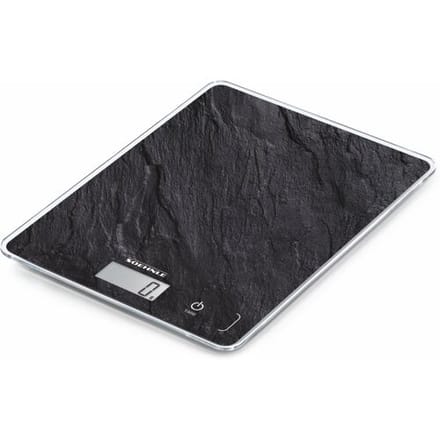Soehnle Digitale Keukenweegschaal-Compact 300 - tot 5 kg - Leisteenlook