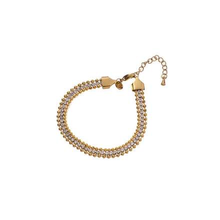 Go Dutch Label Armband (Sieraad) stenen Zilver