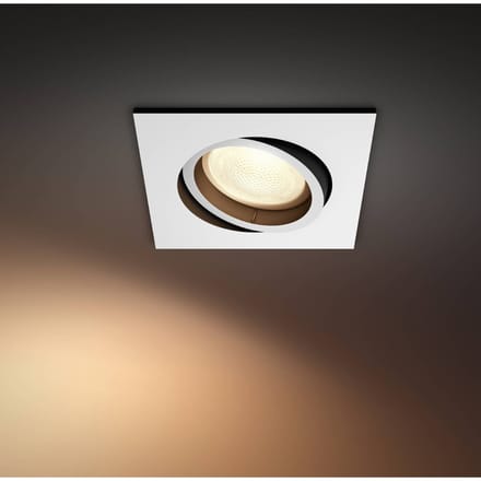 Philips Hue Centura LED inbouwspot hoekig, wit