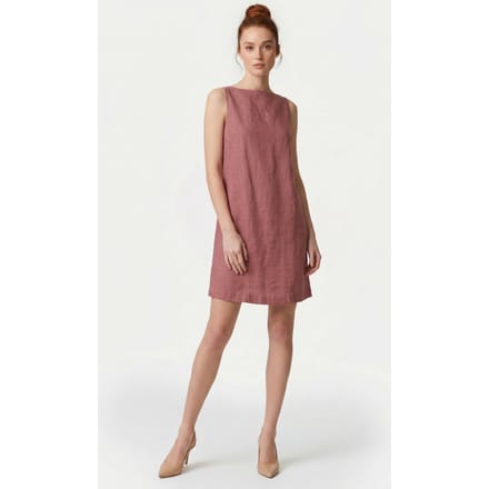 & Other Stories Vicky Linen Dress Speed Red Maat: 34 | Mini Jurken Outlet | Dames | Wit