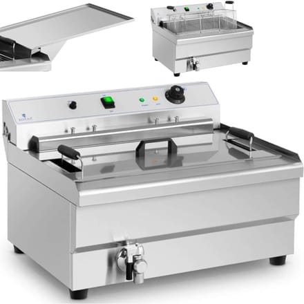 Royal Catering Friteuse - 35 Liter - 9.000 W - koude zone 10011174