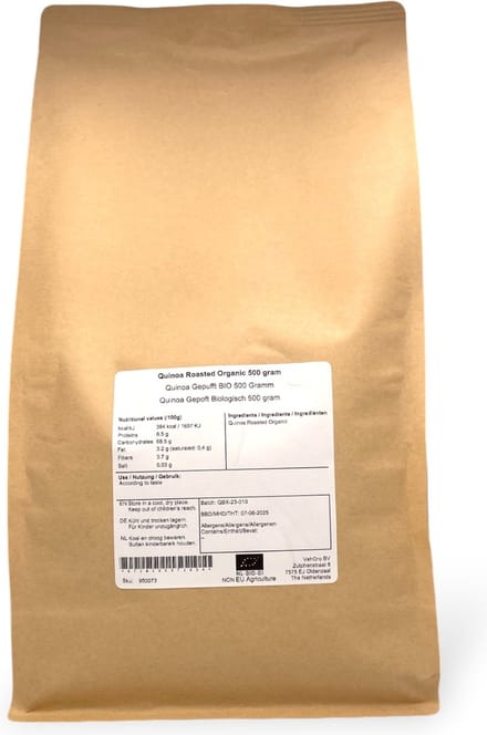 Gepofte Quinoa - 500 gram - VehGro
