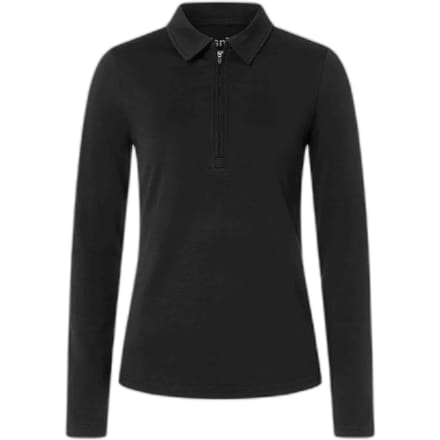 Dames long sleeve zip polo super.natural Lux