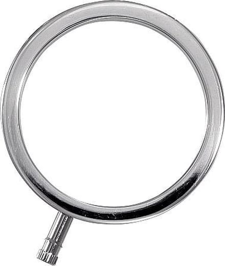 ElectraStim - Electrosex - Massief Metalen E-stim Cockring 56 mm