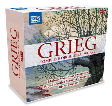 Malmö Symphony Orchestra, Royal Scottish National Orchestra, Bjarte Engeset - Grieg: Complete Orchestral Works (8 CD)