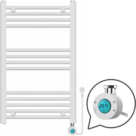 Vtw Living handdoekradiator elektrisch 800 500 mm mat 300 watt