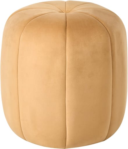 SELBY - Poef - Mosterdgeel - Fluweel