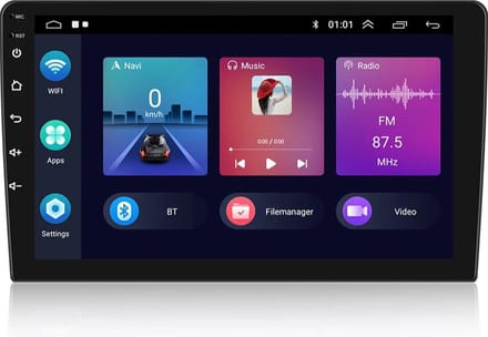 Dubbel-din autoradio | 32GB | Android 11 | 9 INCH