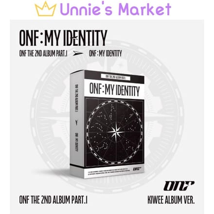 ONF - [ONF MY IDENTITY] kiwee ALBUM / Het 2e Album Deel 1 Kwee ver. gray