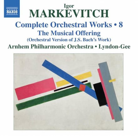 Arnhem Philharmonic Orchestra, Christopher Lyndon-Gee - J.S. Bach: Markevitchorchestral Works 8, Musical Offering (CD)