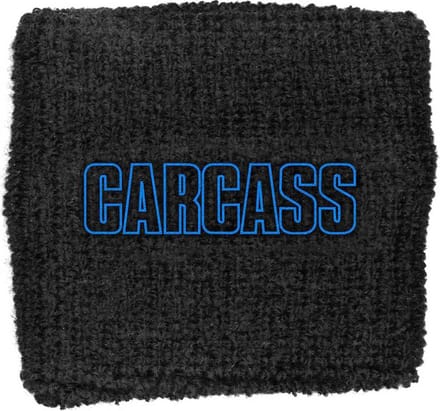 Carcass - Logo Zweetband - Zwart