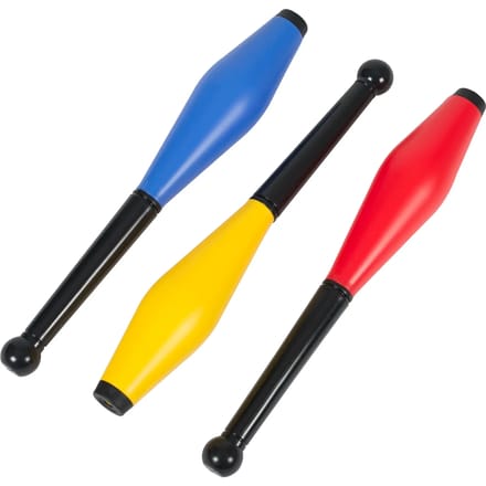 Jongleerkegels - set van 3 - Blauw/Geel/Rood