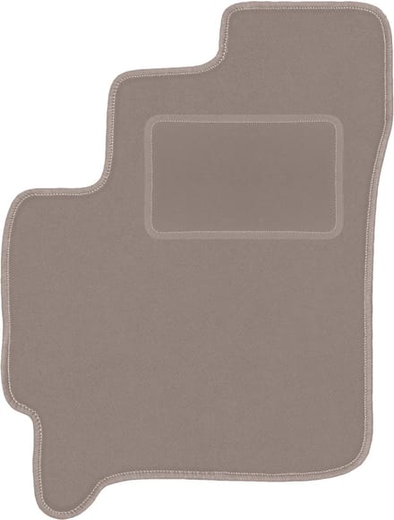 Beige bestuurdersmat voor: Kia Carens I minivan (1999-2006)