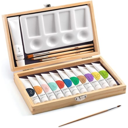 DJECO plakkaatverf artistic box 6 jr+