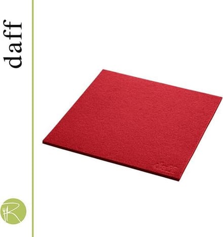 Daff - Placemat Square 20 x 20 cm. Toffee