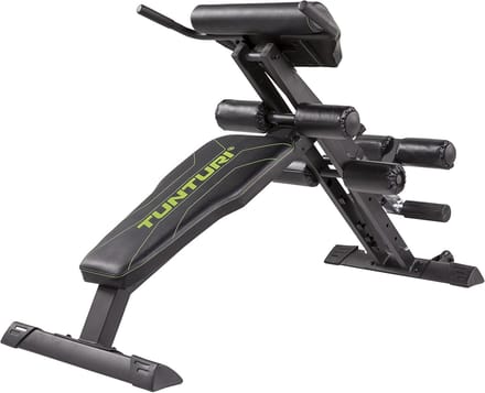 Rug- en buiktrainer voor thuis - opvouwbare core trainer met meerdere oefeningen