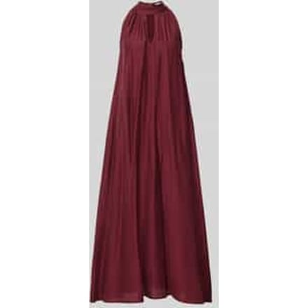 Midi-jurk van lyocellmix met cut-out