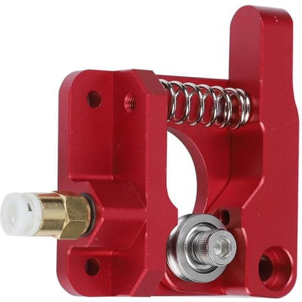 Linkerhand 1,75 mm 3D-printer Extruderblok Handigere Drukregeling voor cr-10cr-10s red