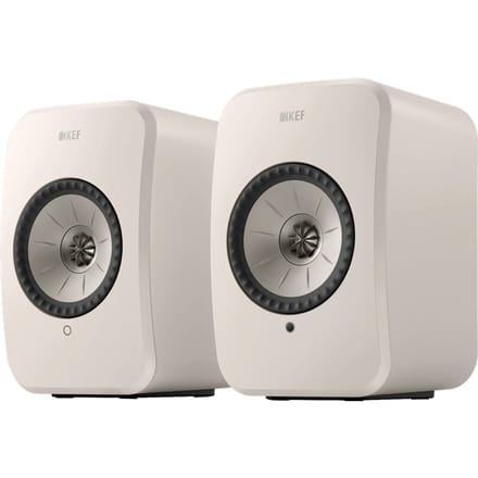 KEF LSX II LT Draadloze HiFi-luidsprekers - Stone White