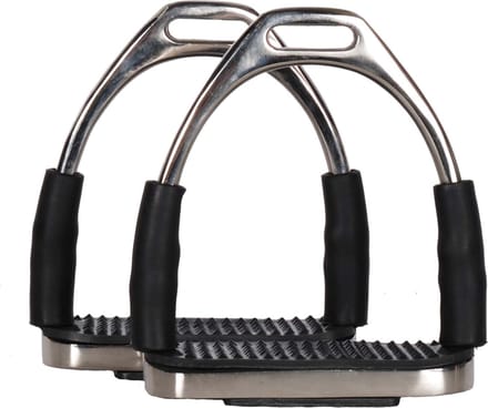 Pagony Flexi Beugels - Maat: 12 Cm - Zwart - RVS