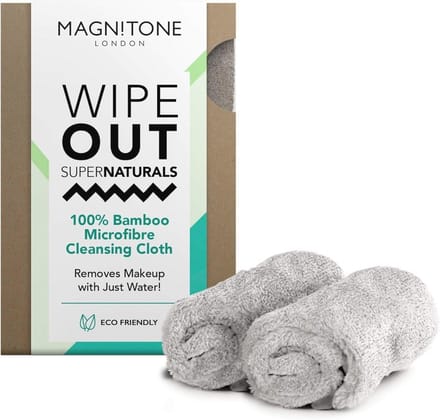 Bamboe Reinigingsdoek 2-Pack - 100% Natuurlijke Microvezels voor Effectieve Make-up Verwijdering