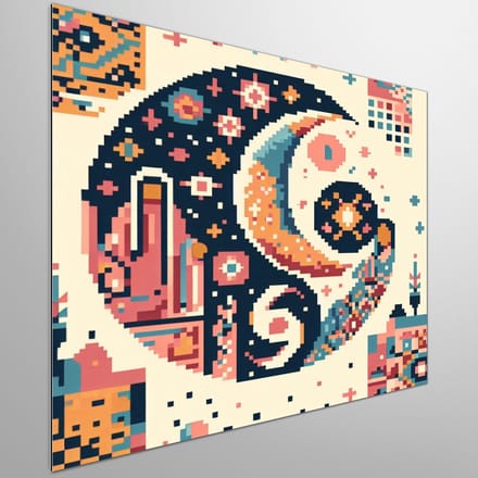 Kunstprint | Wanddecoratie | Dibond | 50 × 50 cm