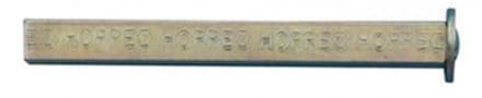 HOPPE Krukstift 8x80 mm i=+plaatje