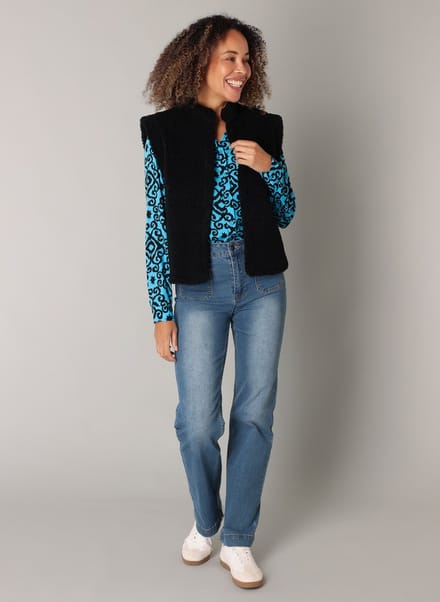 ES&SY Shivani Vests - Black - maat 40