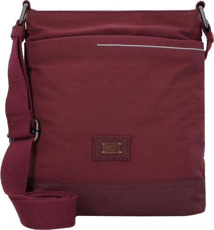 camel active Schoudertas City BB Cross Bag Dark Red Donkerrood