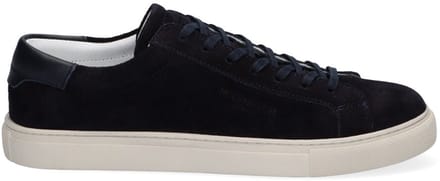 McGregor Heren Sneakers - Blauw - Lage Sneakers - Suède - Veters