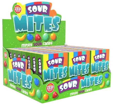 Mites sour pocket box