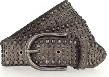 b.belt Leren Riem Reesa Leather Belt W105 Taupe Bruine