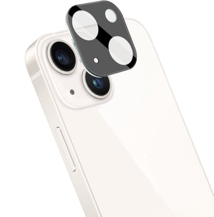 Solidenz Camera Protector - Geschikt voor Apple iPhone 14 / 14 Plus - Zwart