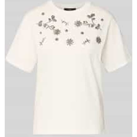 Slim fit T-shirt van zuivere katoen model 'DAGILE'