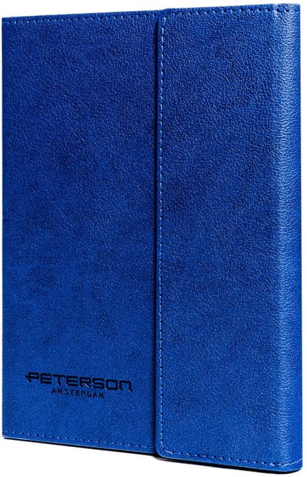 Peterson - Notitieboek Geschenkset - Blauw - Magnetische Sluiting - Elegante Pen