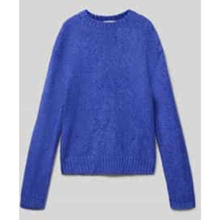 GARCIA Meisjes Effen Trui Blauw Lange mouw