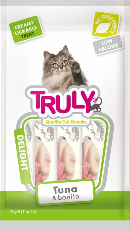 Truly - Tuna & Bonito Creamy Lickable - Kattensnack